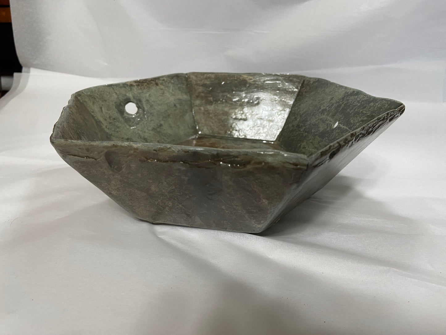 Hexagon shaped slate bowl (this exact piece)