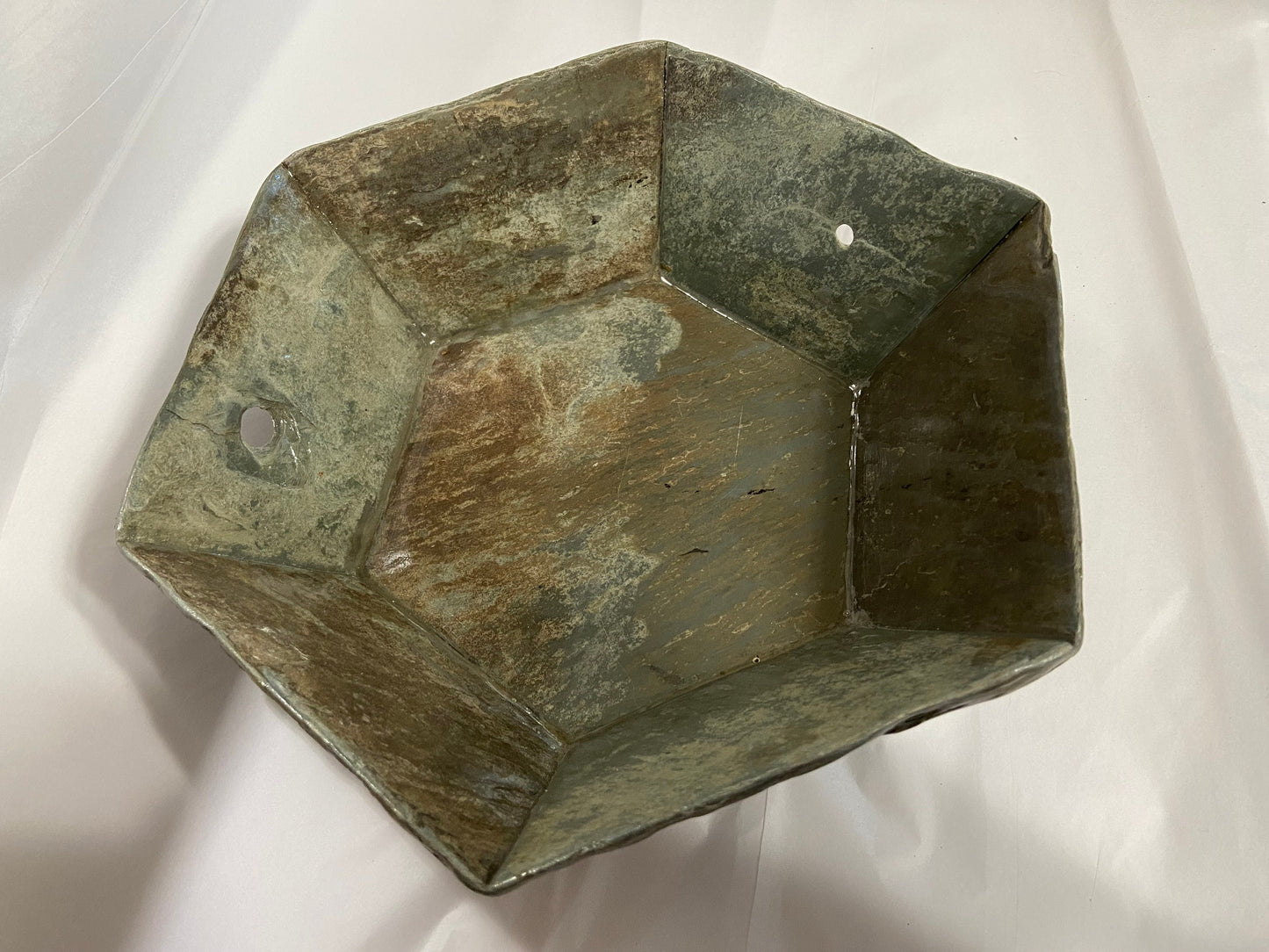 Hexagon shaped slate bowl (this exact piece)