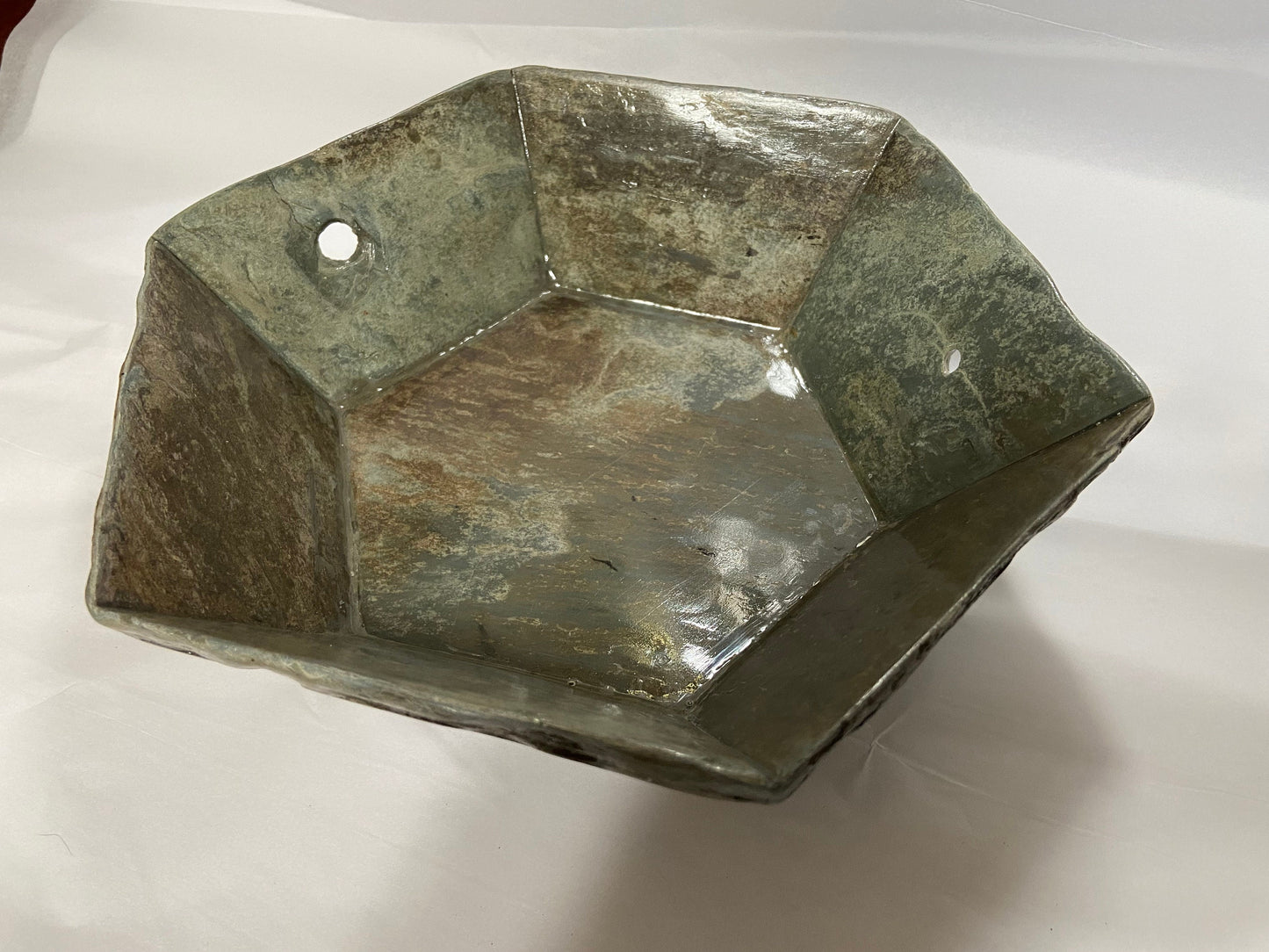 Hexagon shaped slate bowl (this exact piece)